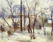 保罗 高更 : Snow at Vaugirard